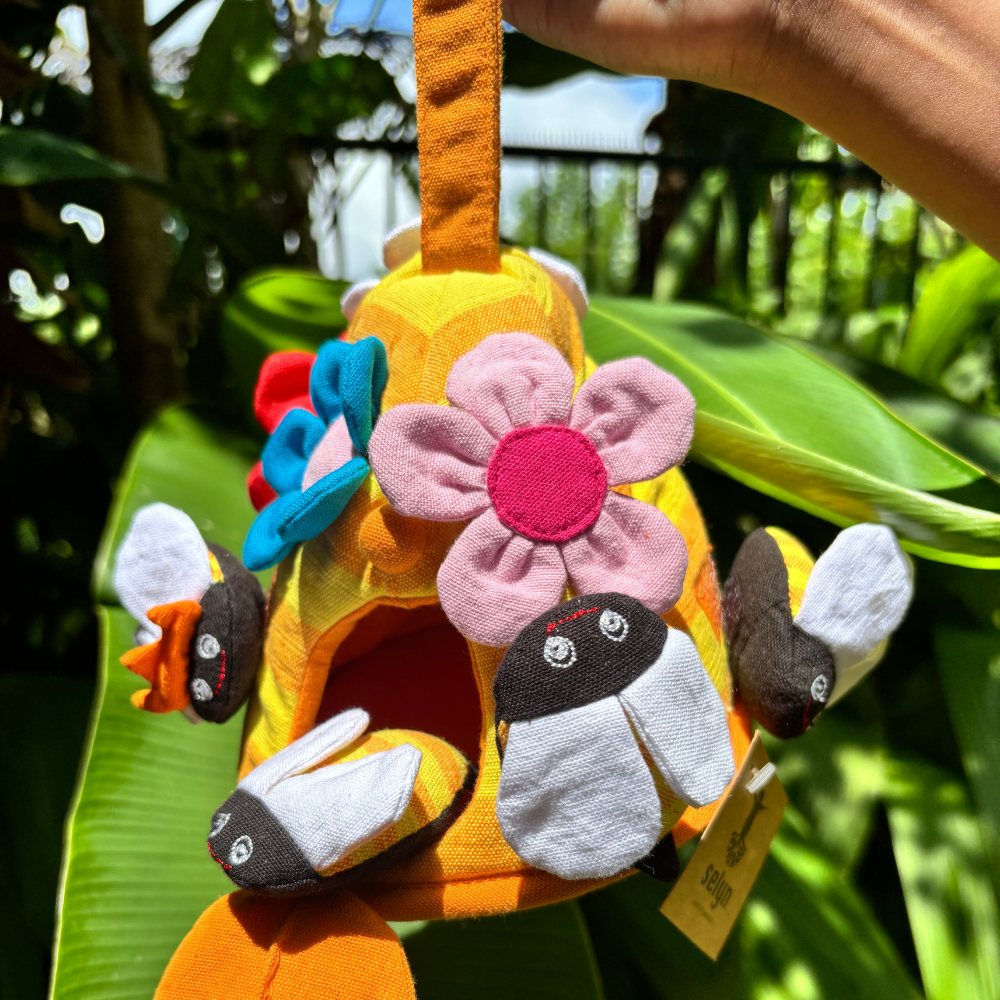 Handloom Bee Hive Educational Toy