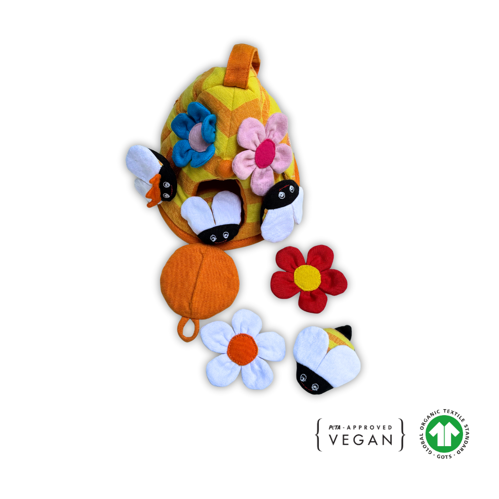 Handloom Bee Hive Educational Toy