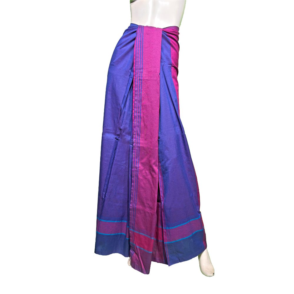 Pink & Purple Lungi
