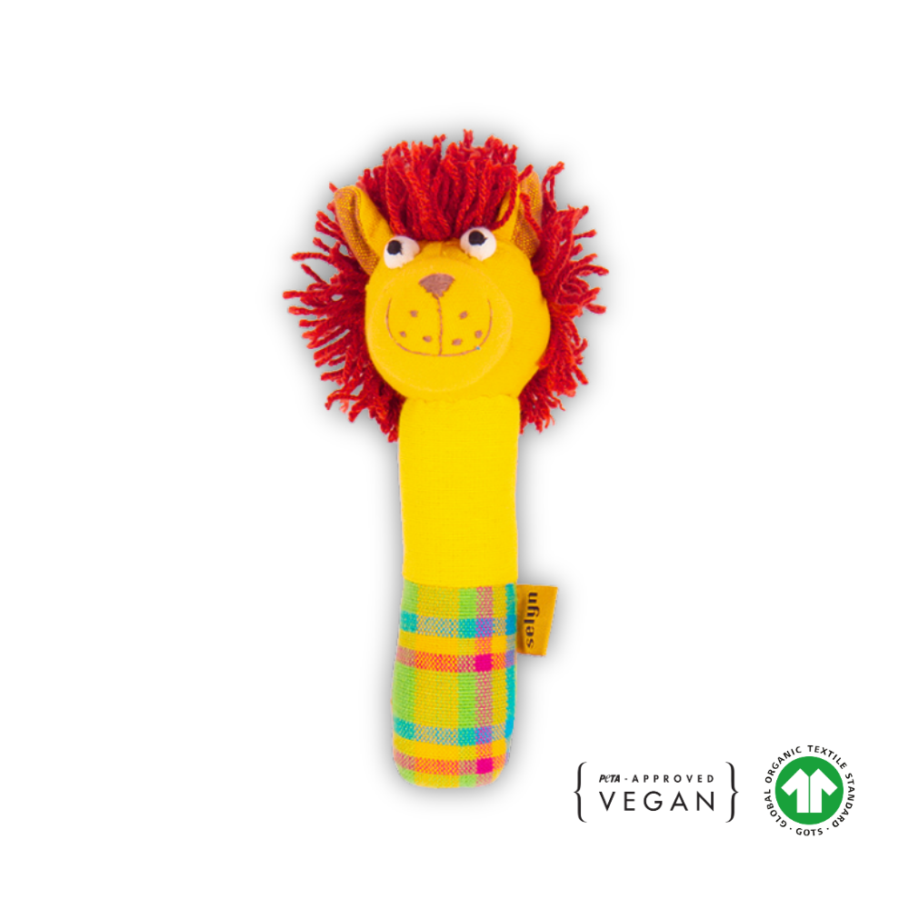 Lion Stick Rattle