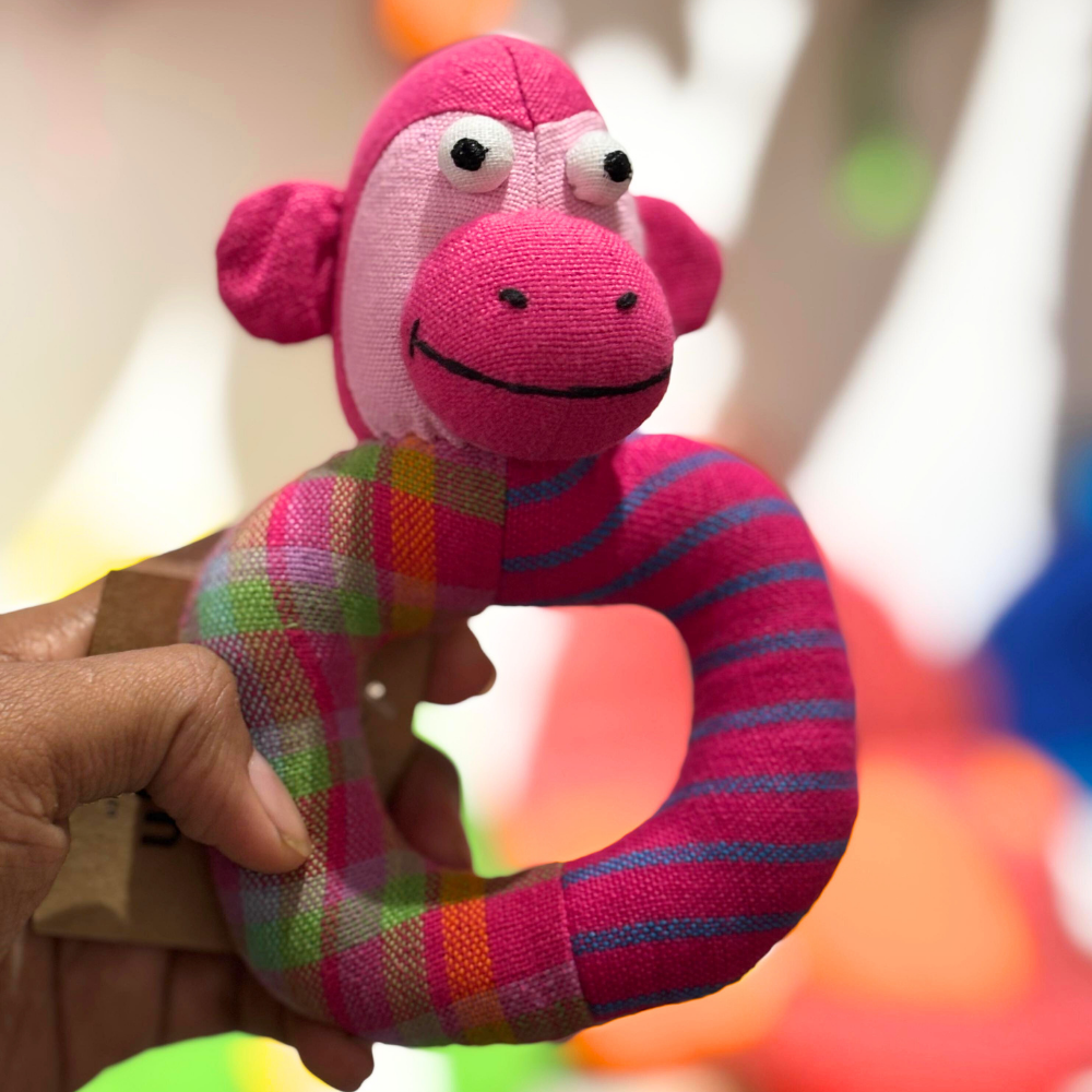 Monkey Ring Rattle