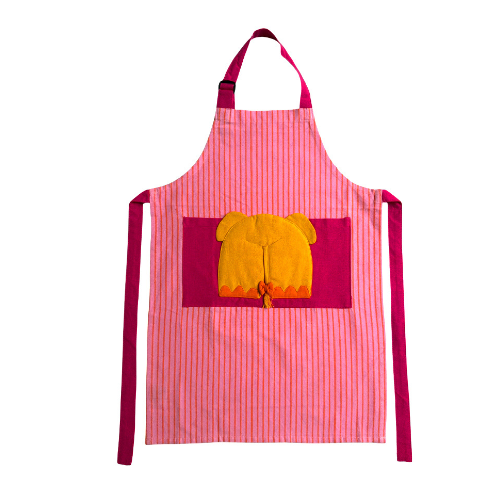 Pink Elephant Apron