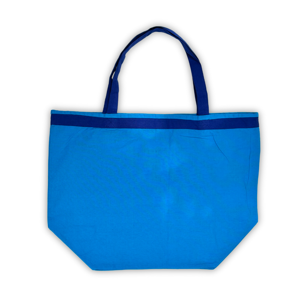Handloom Cotton Tote Bag With Elephant Design