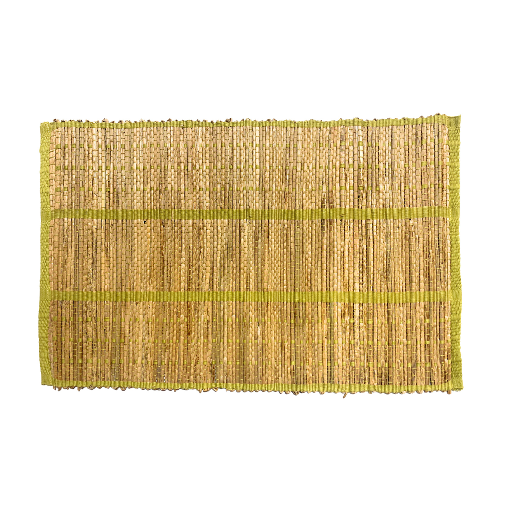 Light Green Reed Table Mat