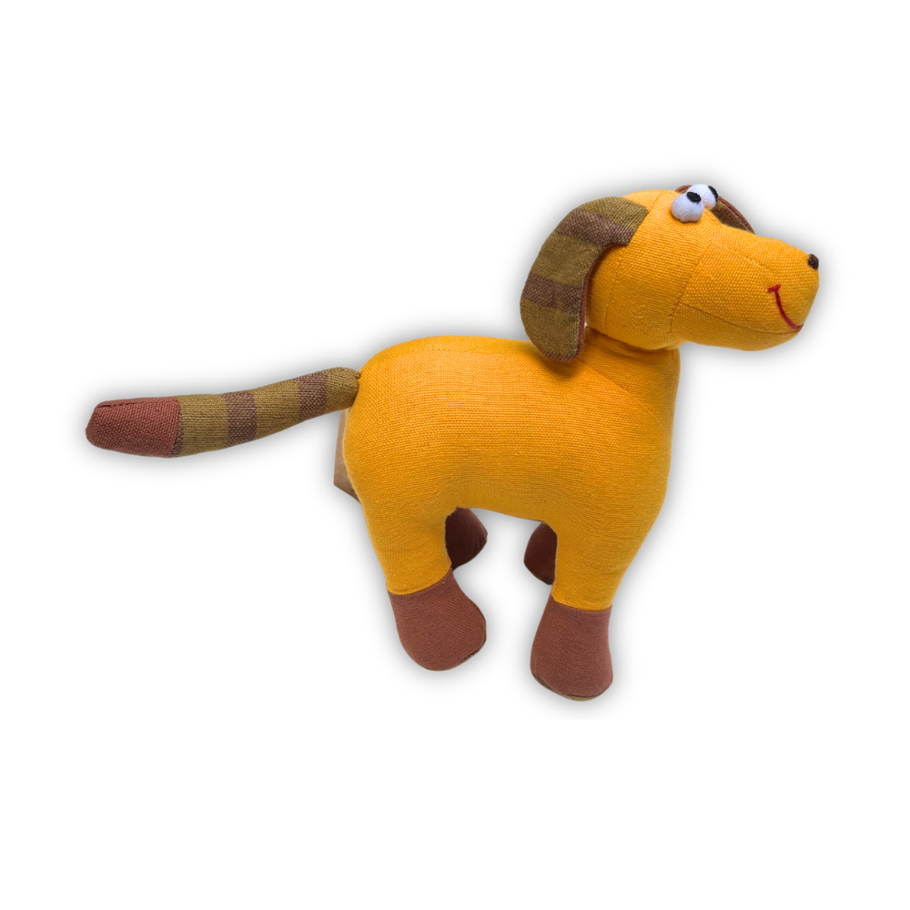 Handloom Puppy Soft Toy
