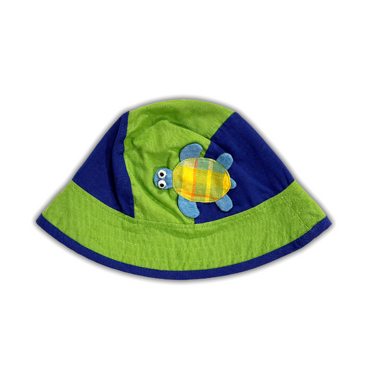 Turtle Green & Blue Hat