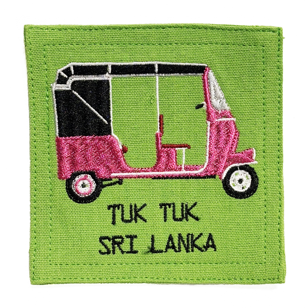 Green Tuk Tuk Coaster