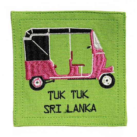 Green Tuk Tuk Coaster