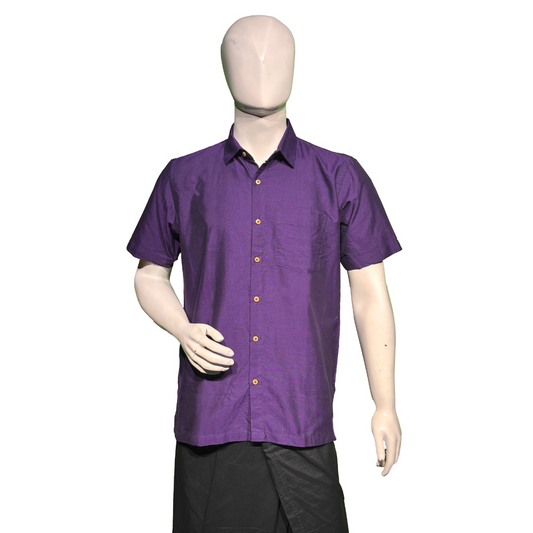 Dark Purple Shirt | Large Size