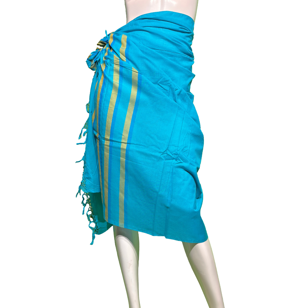Light Blue Beach Wrap