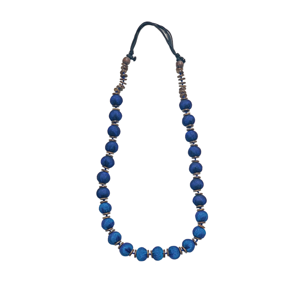 Blue And Dark Blue Necklace