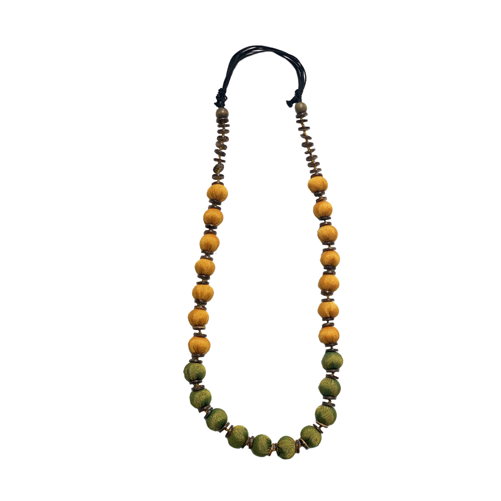 Green & Yellow Necklace