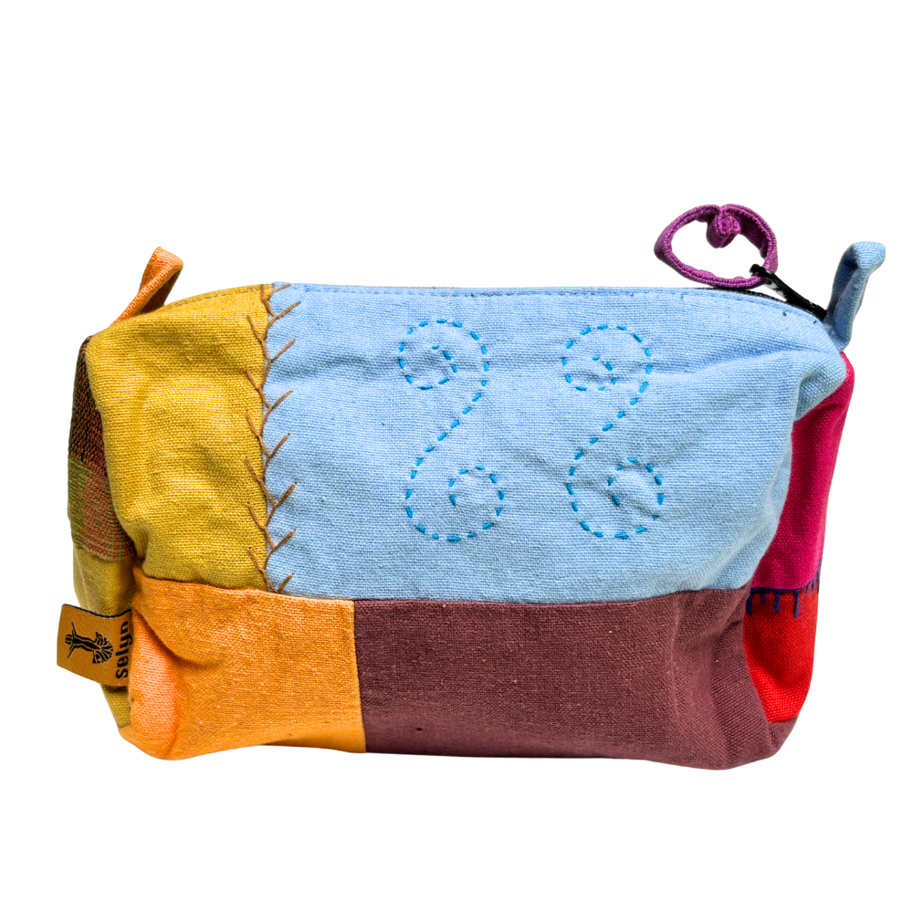 Patchwork Cosmetic Case
