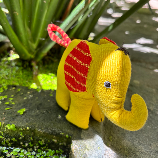 Yellow Small Elephant