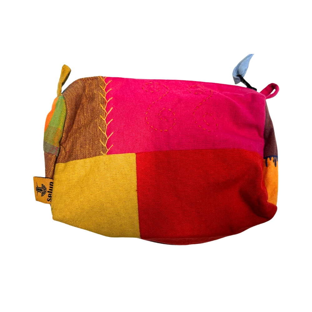 Patchwork Cosmetic Case