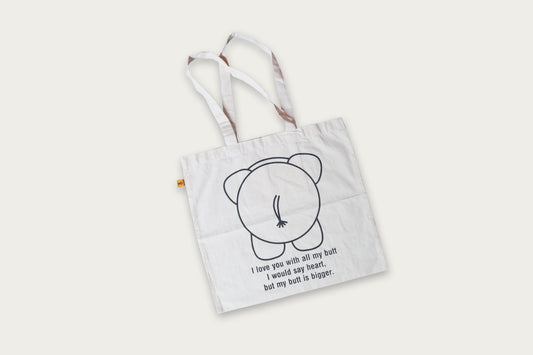 Tote Bag - Elephant Print