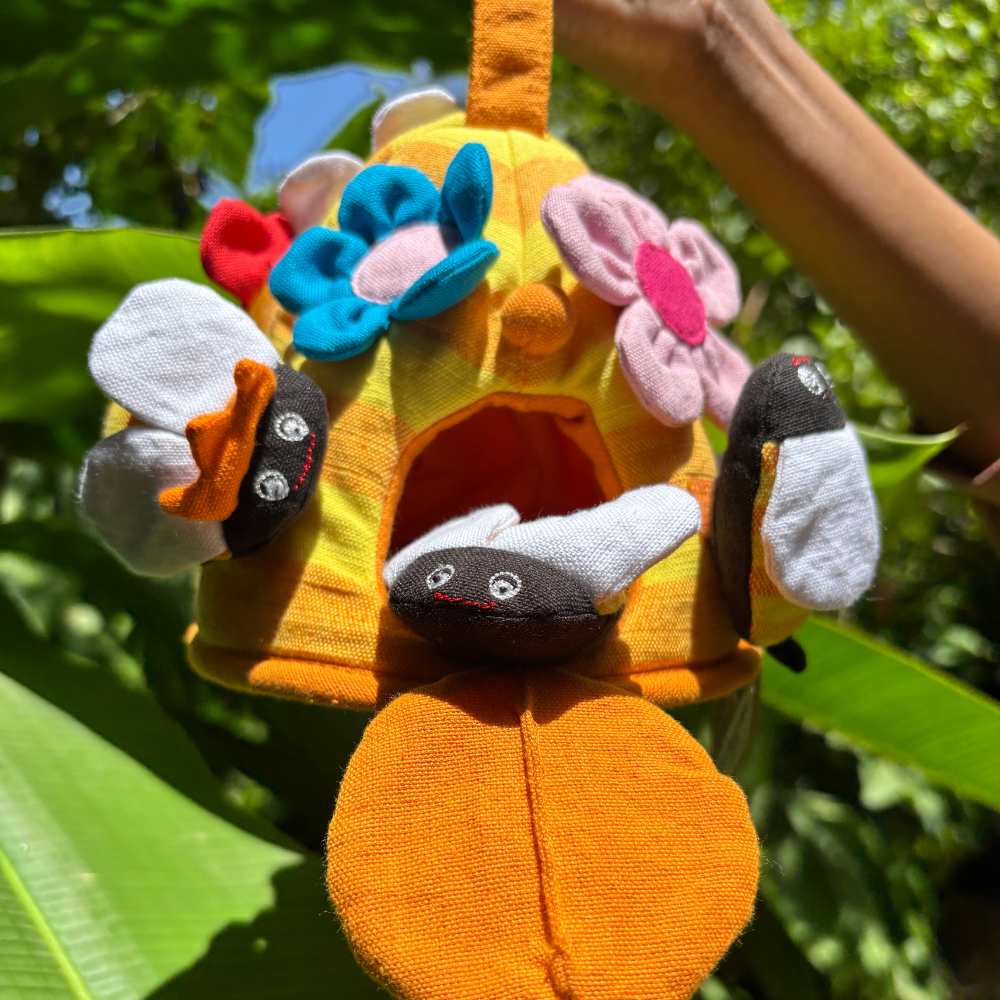 Handloom Bee Hive Educational Toy