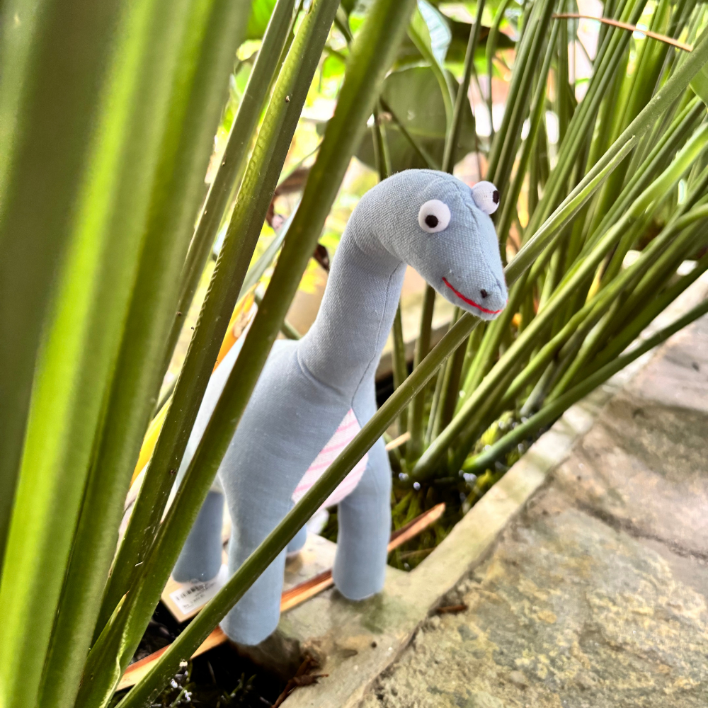 Blue Apatosaurus
