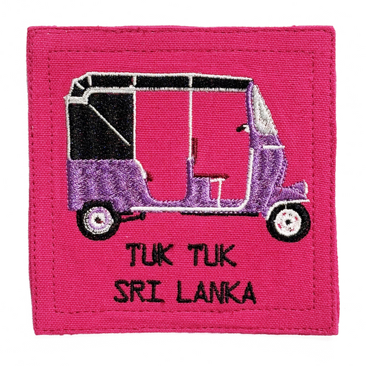 Pink Tuk Tuk Coaster