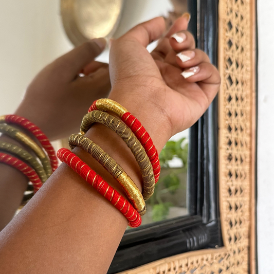 Green Mustard Bangle