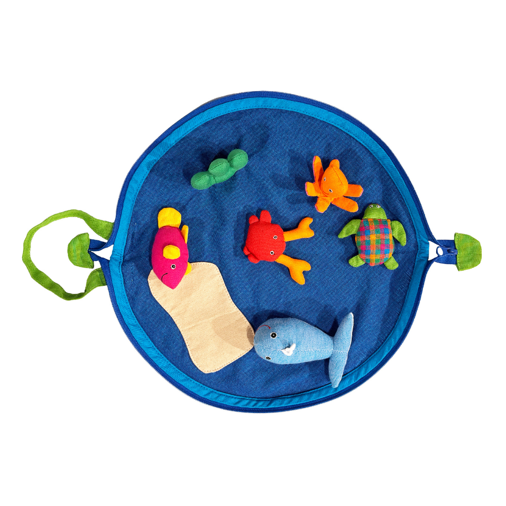 Sea Pouch Handloom Educational Toy