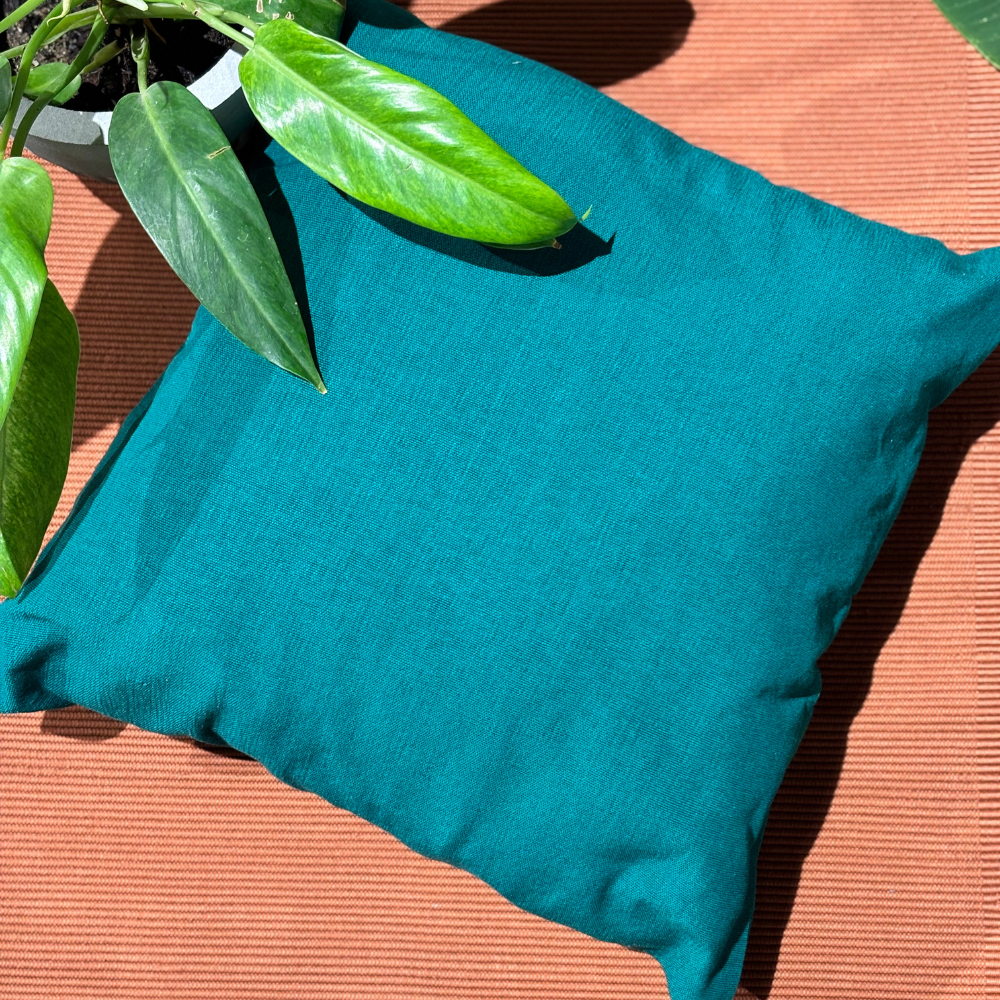 Dark Green Cushion Cover | 18 x 18 Inches