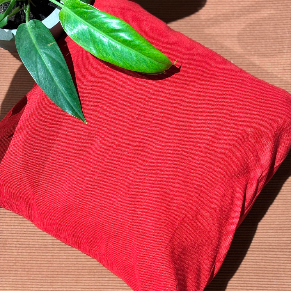 Red Cushion Cover | 18 x 18 Inches