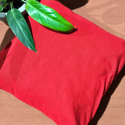 Red Cushion Cover | 18 x 18 Inches