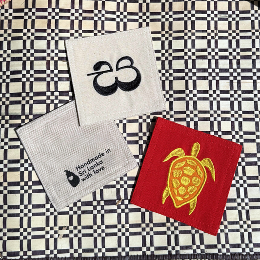 Off White Coaster