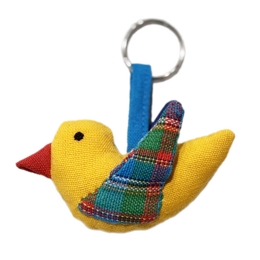 Yellow Bird Key Tag