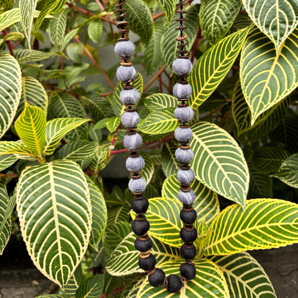 Black And Ash Necklace