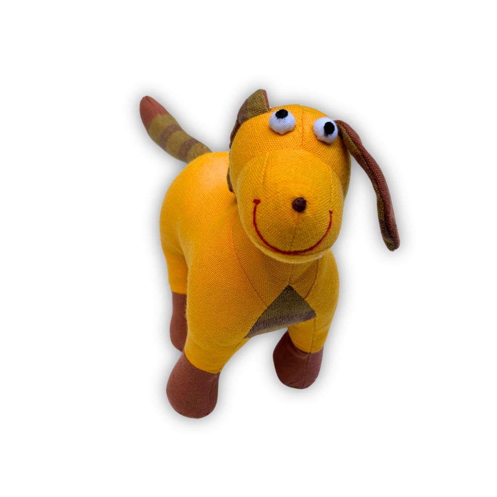 Handloom Puppy Soft Toy