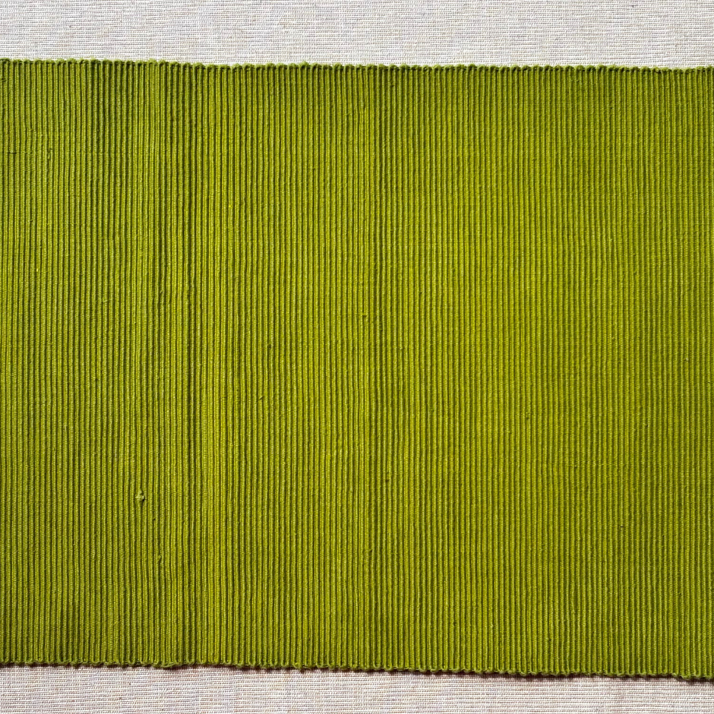 Green Table Mat & Napkin Set-6 Seater
