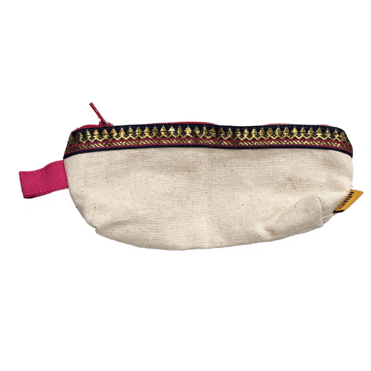 Pink Border Pencil Case