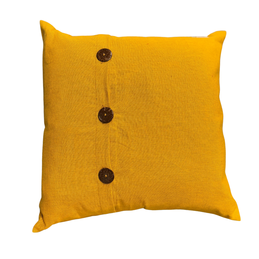 Mustard Cushion Cover| 18 x 18 Inches