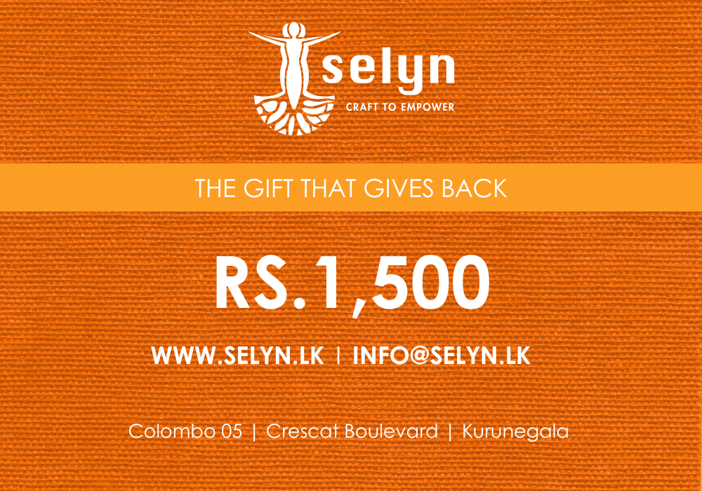 Selyn Selyn Fair Trade - Gift Card – Selyn Exporters (Pvt) Limited