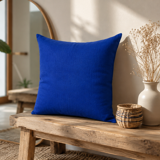 Royal Blue Cushion Cover | 18 x 18 Inches