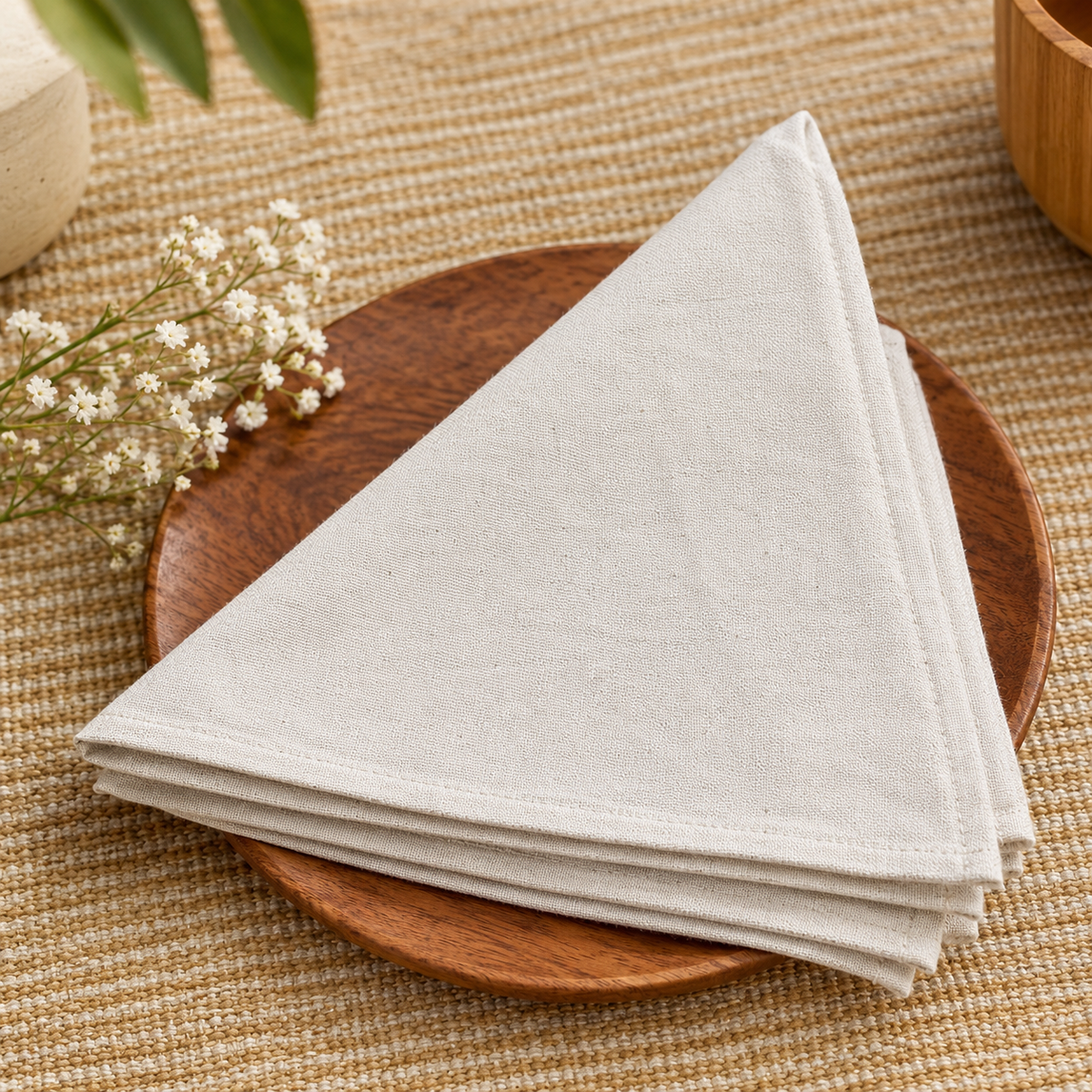 Off White Napkin
