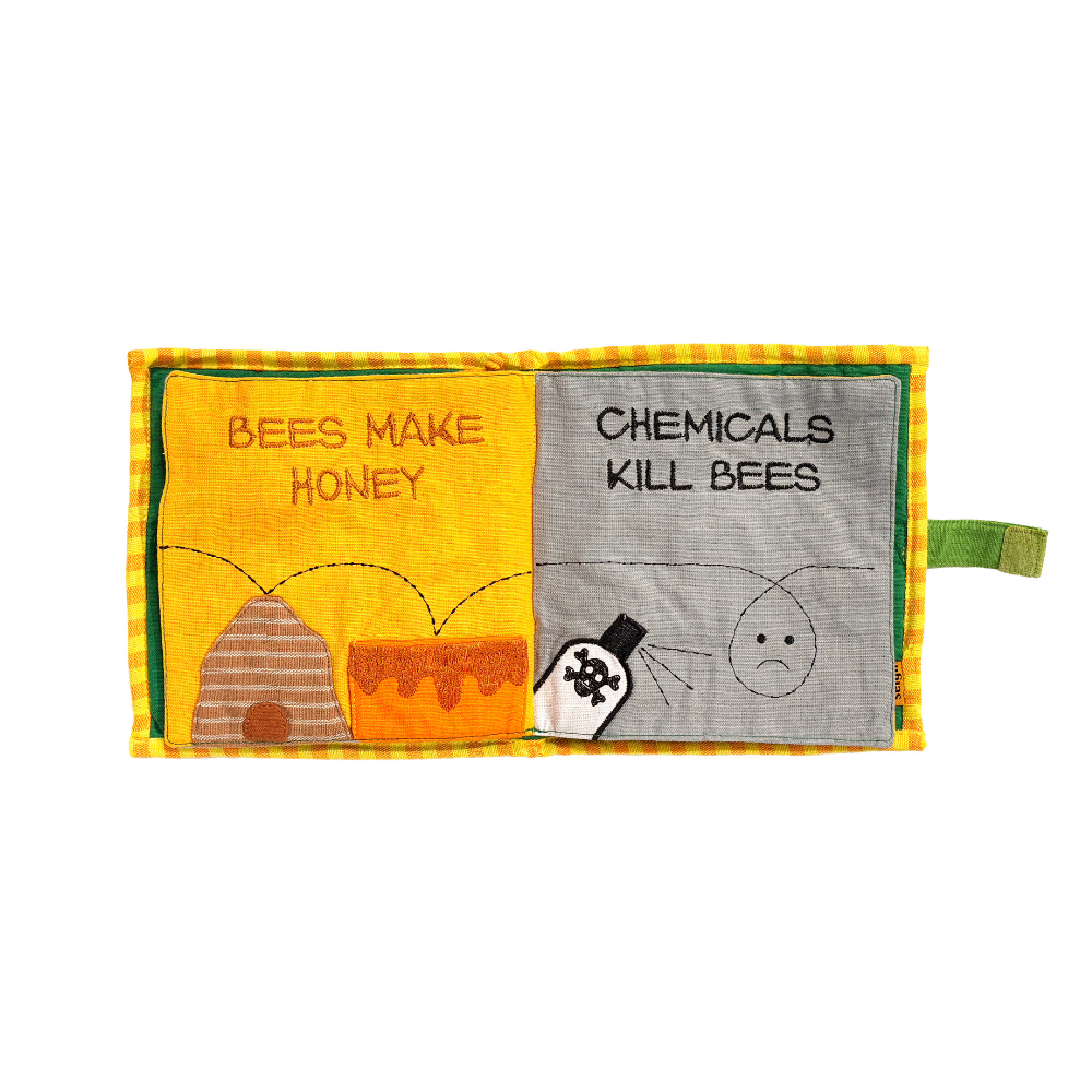 Save The Bee Play Book | Handloom Educational Toy