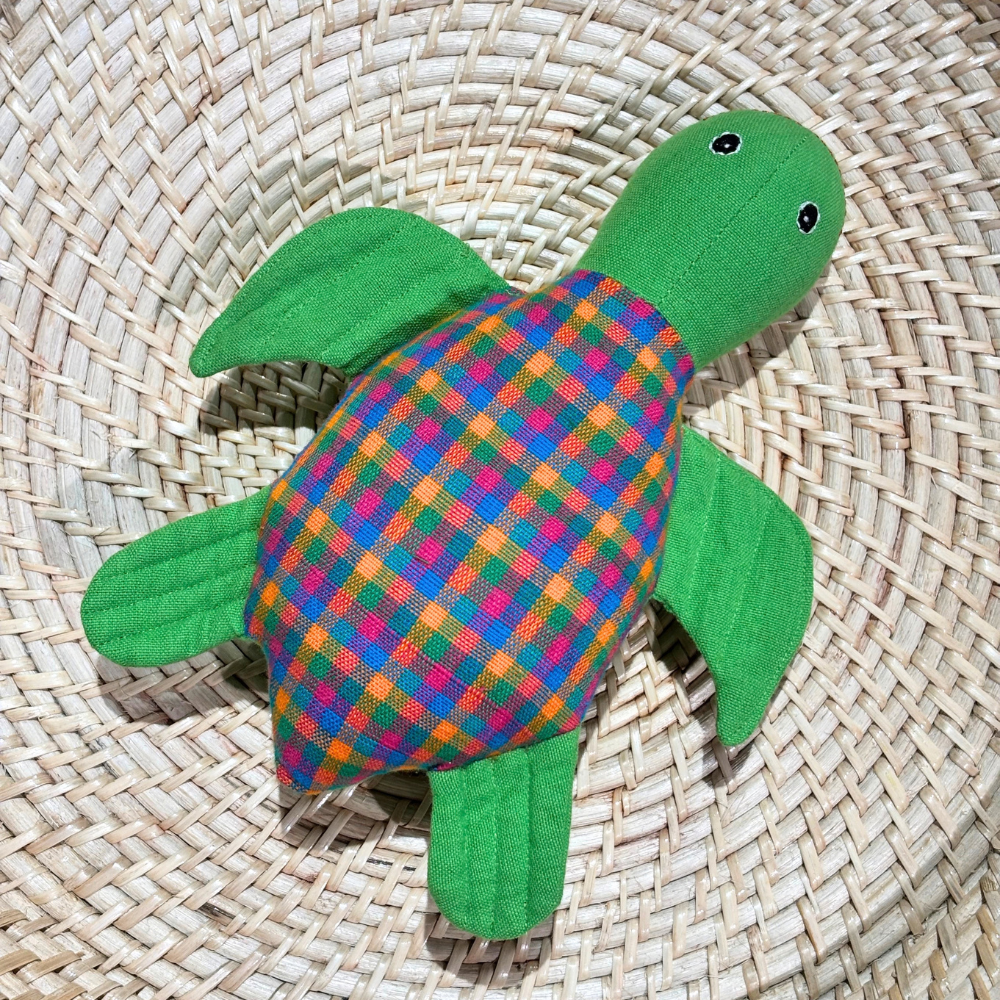 Multicolor Patchwork Turtle