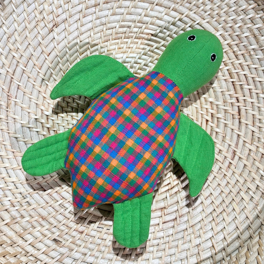 Multicolor Patchwork Turtle