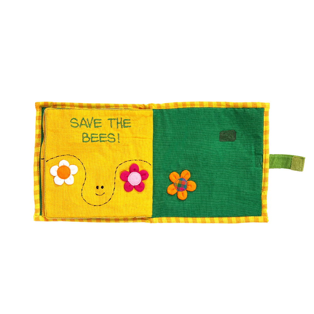 Save The Bee Play Book | Handloom Educational Toy