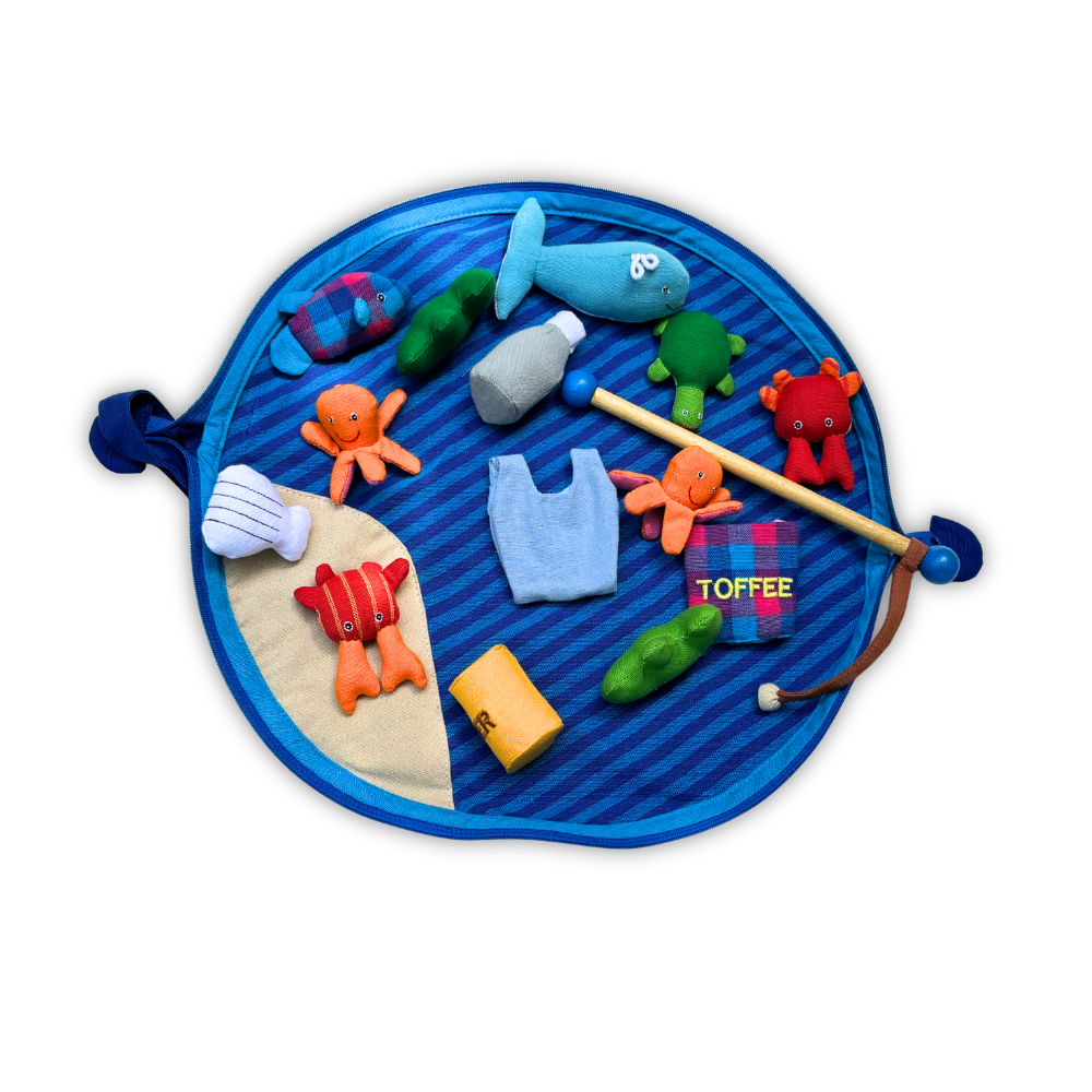 Save Our Ocean Educational Handloom Pouch