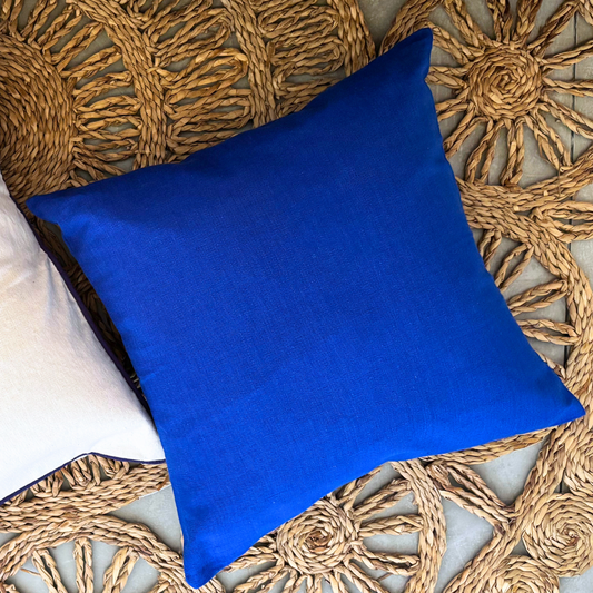 Royal Blue Cushion Cover | 16 x 16 Inches