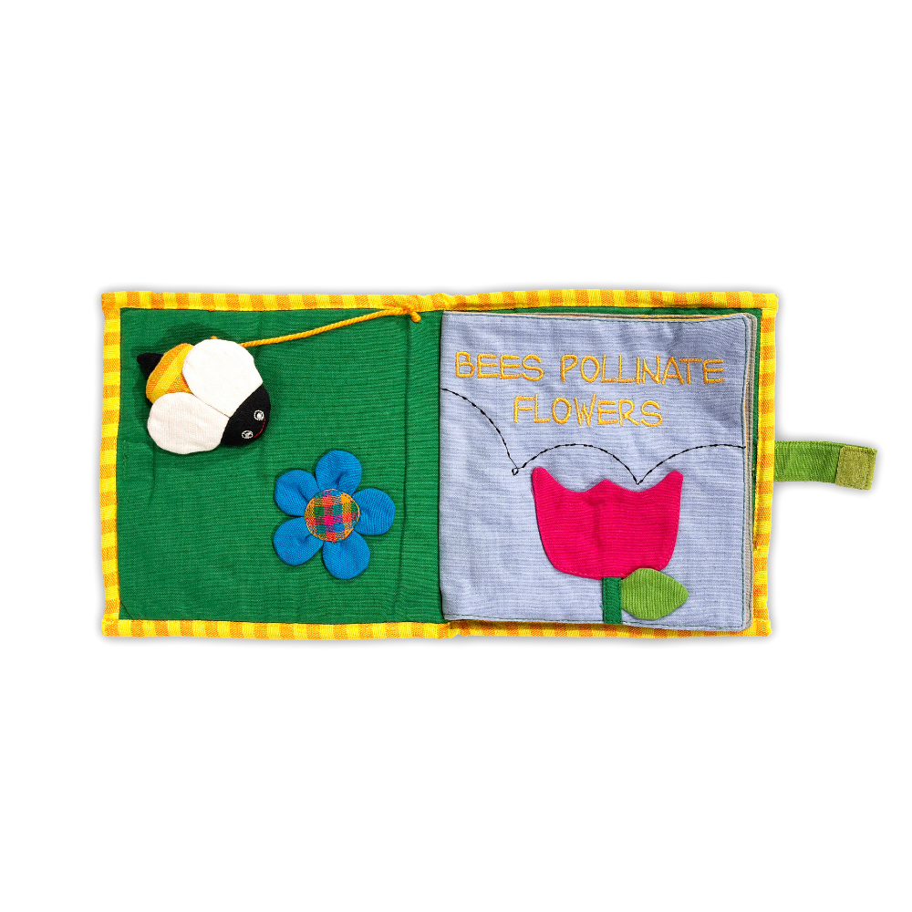 Save The Bee Play Book | Handloom Educational Toy