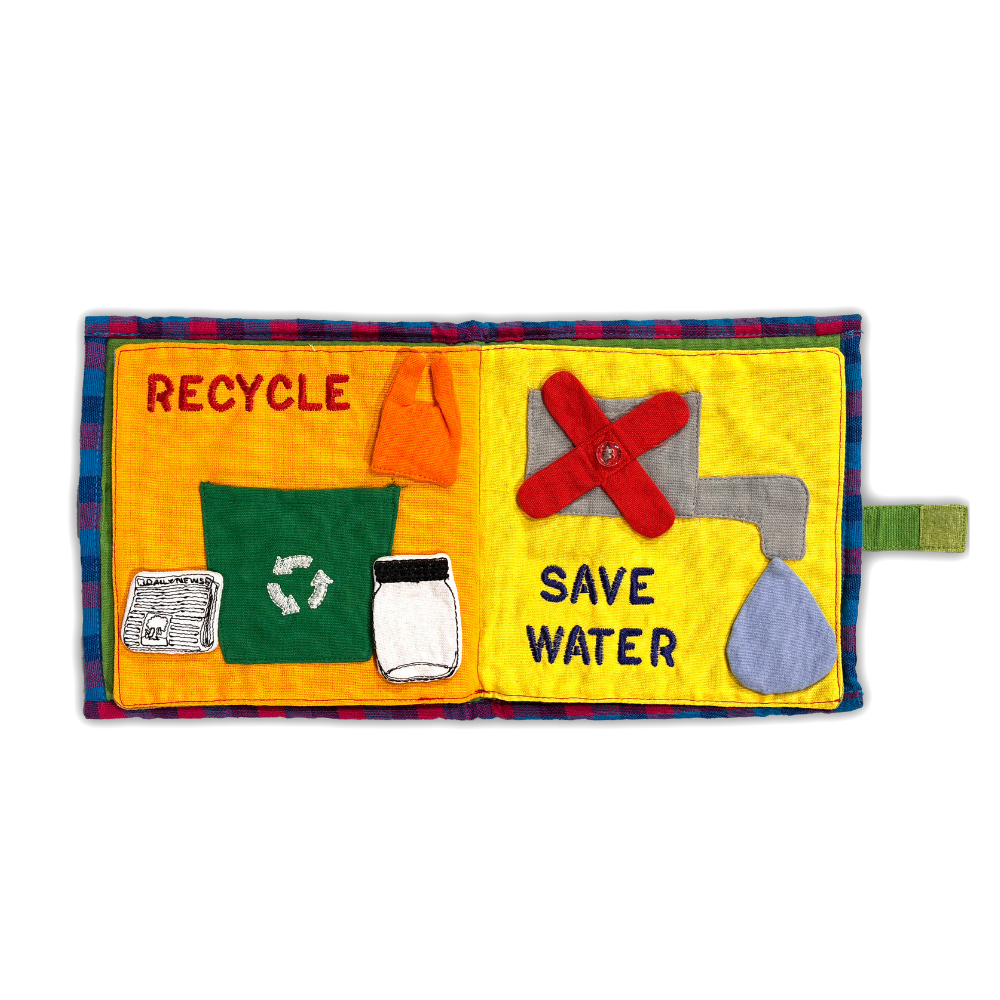 Save The Earth Play Book | Handloom Educational Toy