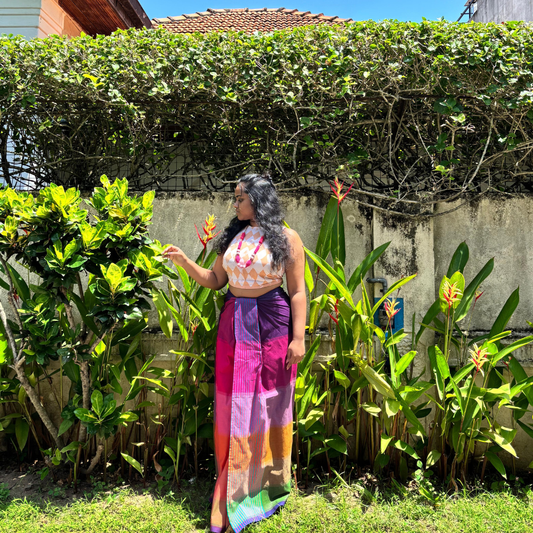 Multicolor Striped Lungi