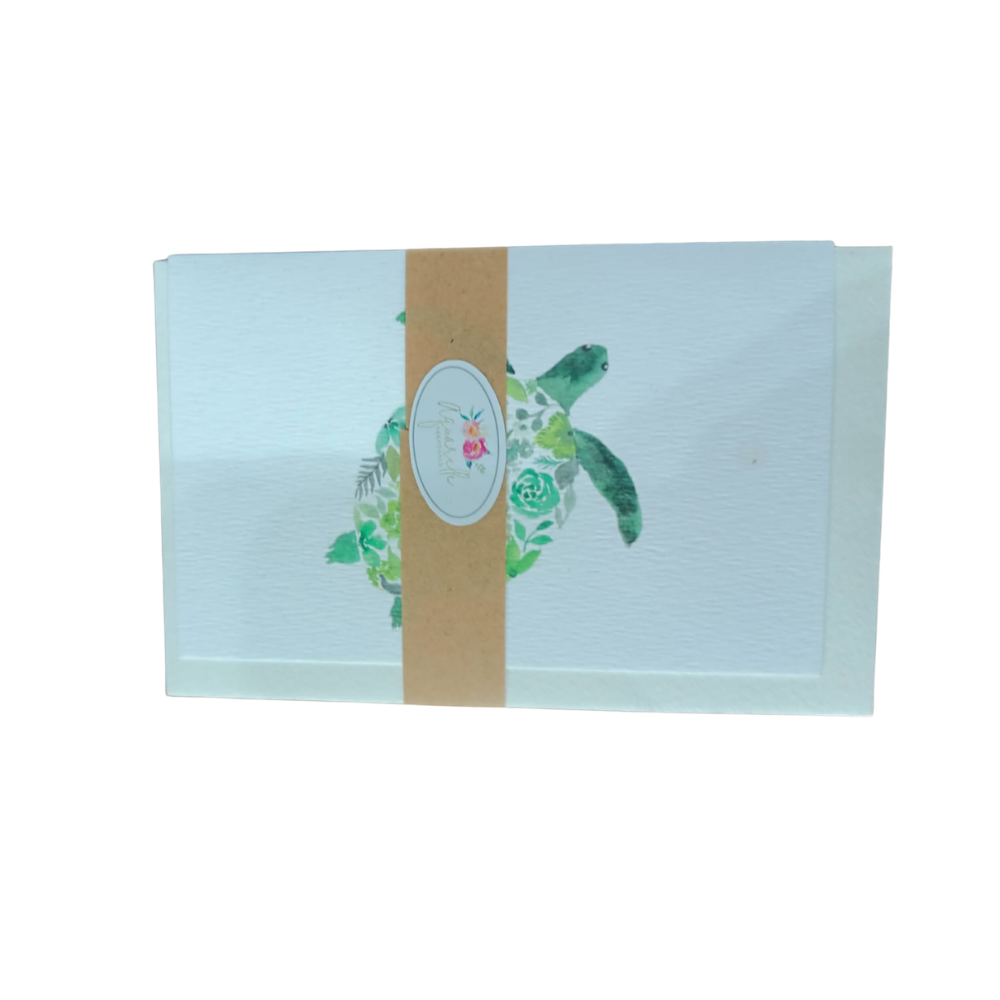 Turtle Printed Greeting Card