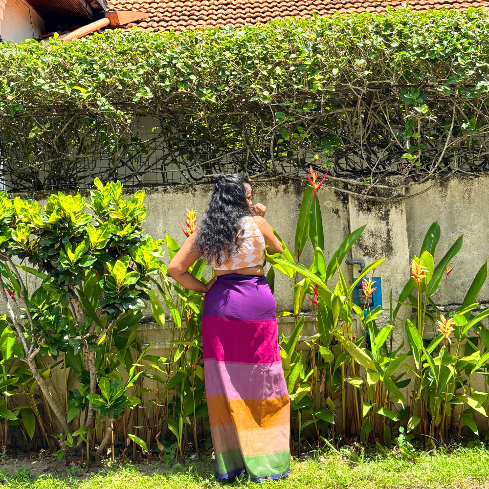 Multicolor Striped Lungi