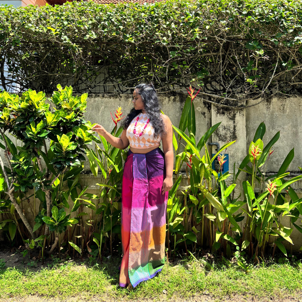 Multicolor Striped Lungi